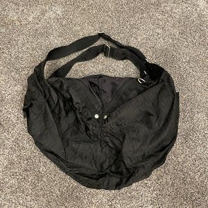 lululemon black small Yoga Working Out gym bag